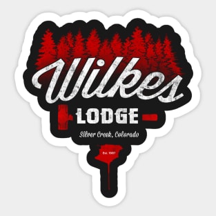 Wilke's Lodge Sticker